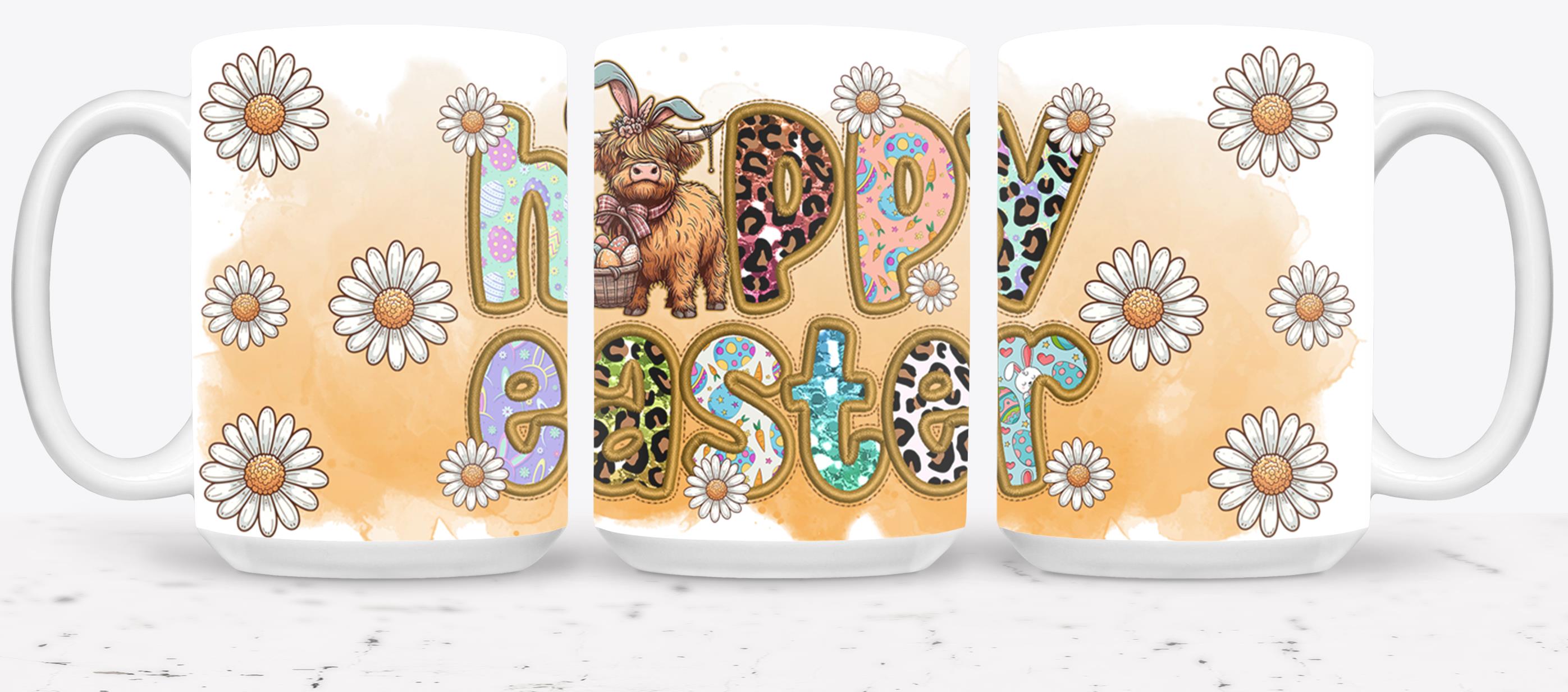 Highland Cow Easter-10393